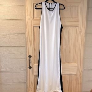 ZARA SPORT WHITE MAXI DRESS